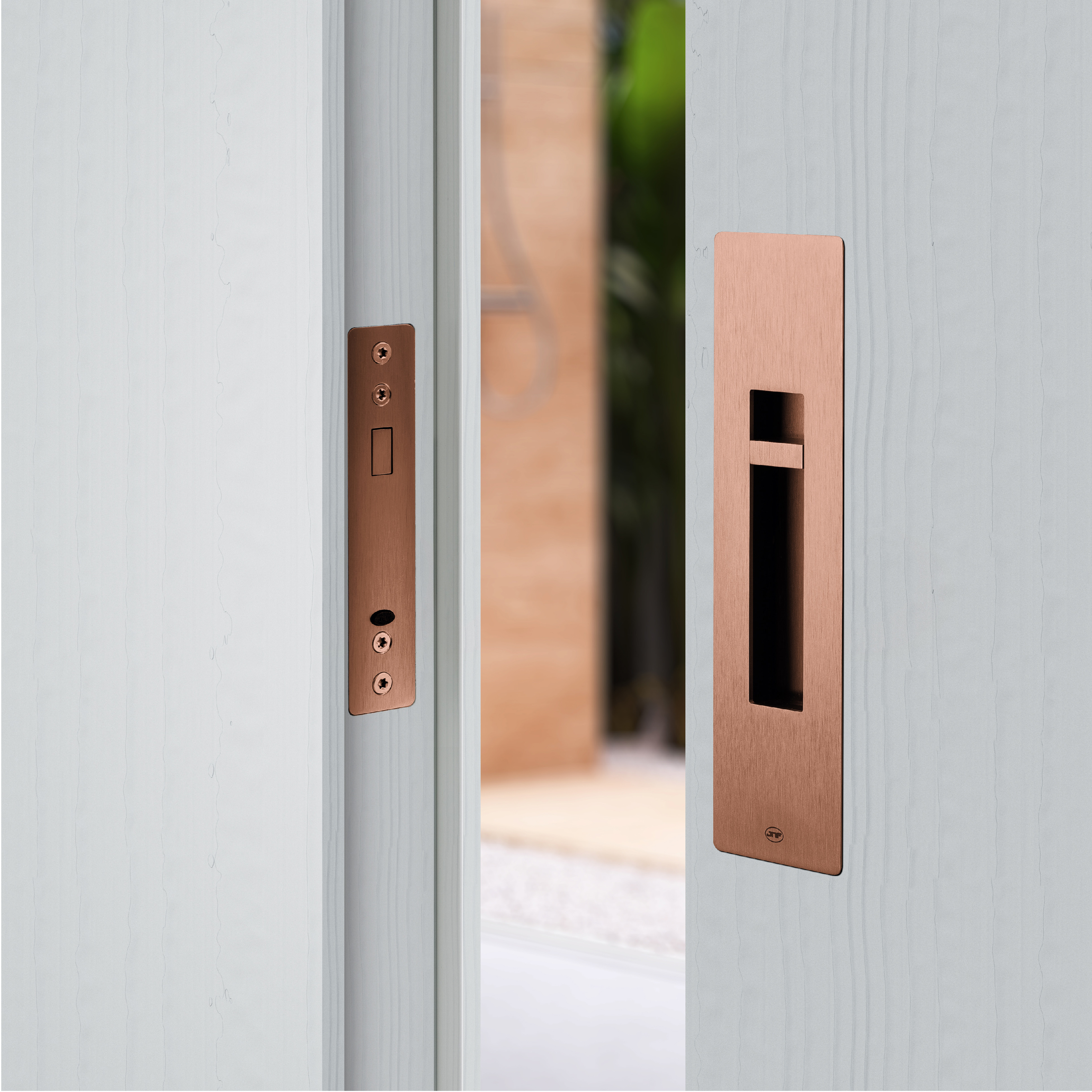 Mortise locks for sliding doors