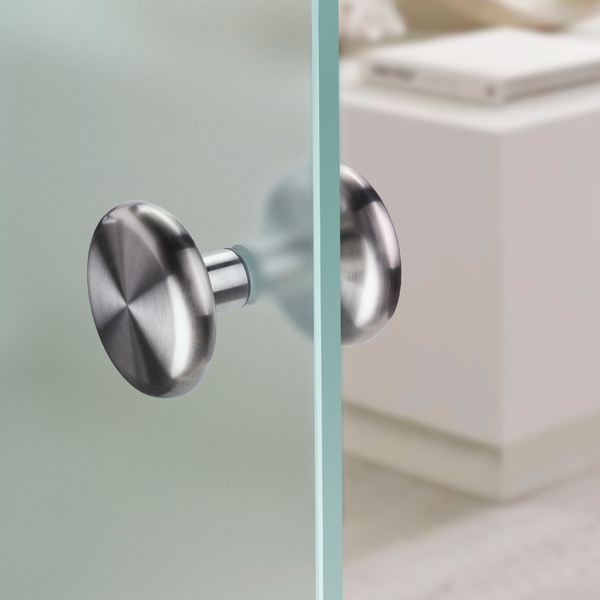 Knobs for glass doors