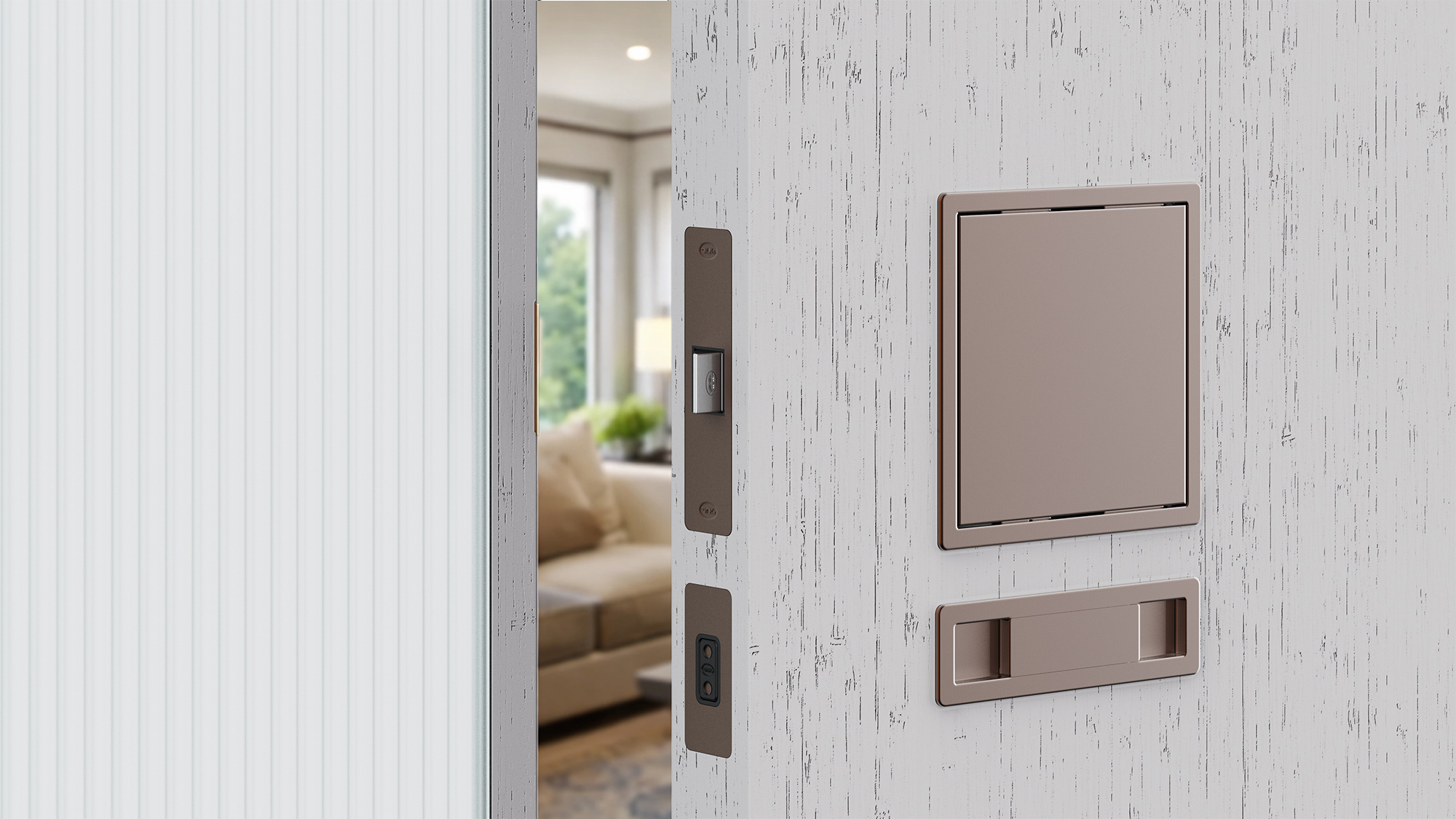 <b>Flat Lock</b><br>+<b><br>Magstring Latch</b><br><b>System</b>