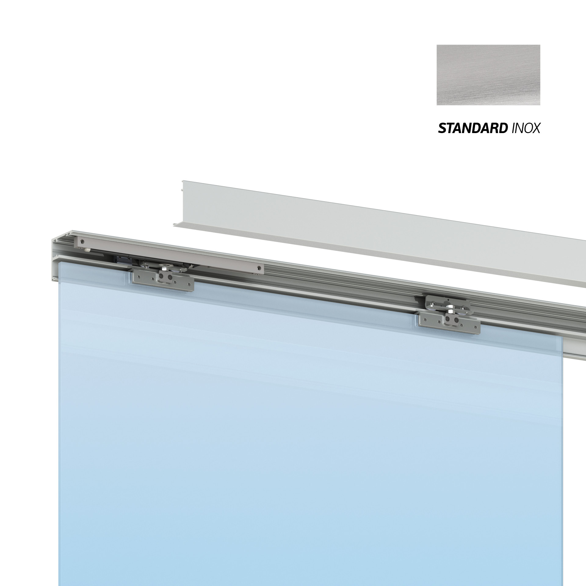 Sistema manual para portas de correr IN.15.740.S.3000 Standard Inox