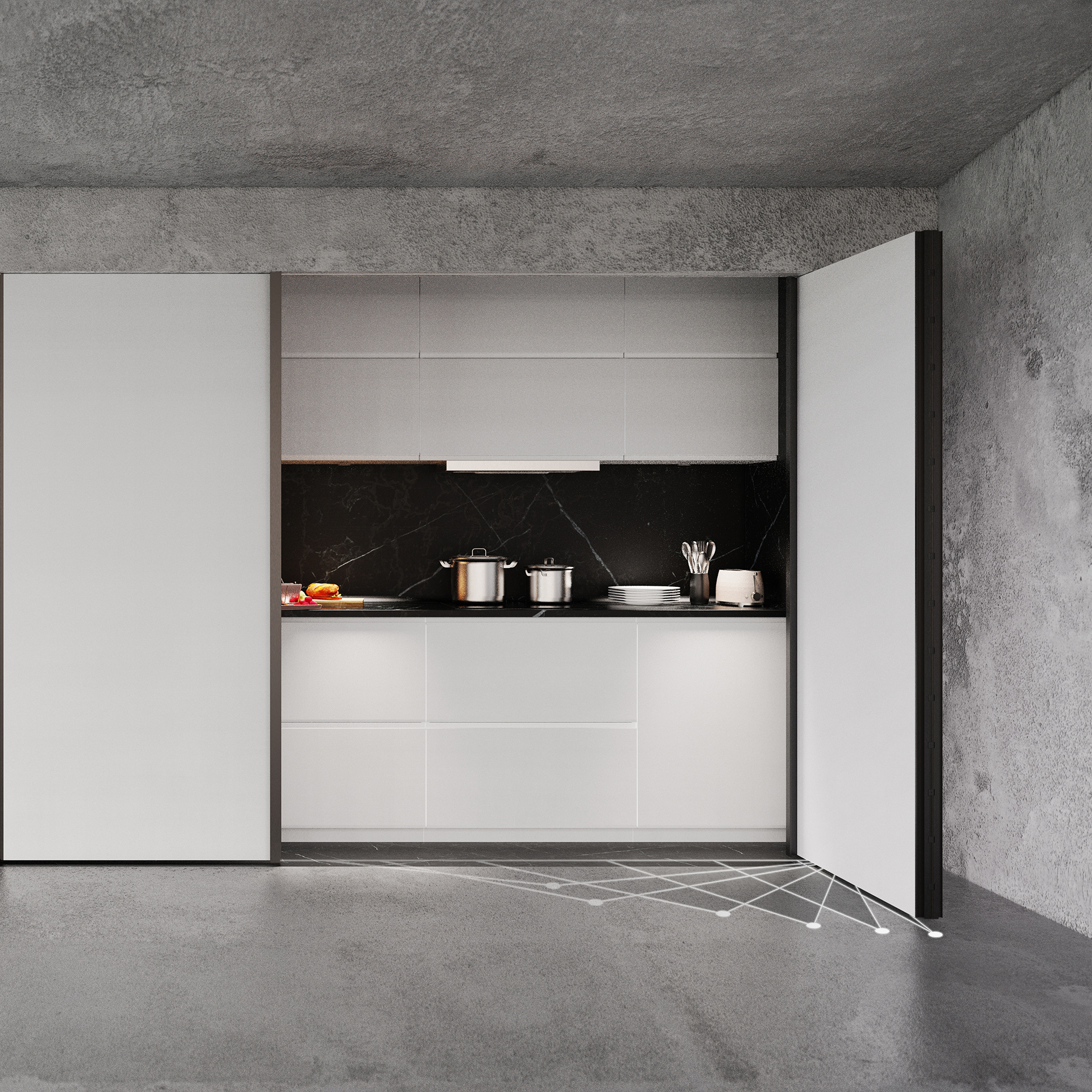 Sistema para portas de correr IN.15.510.3000