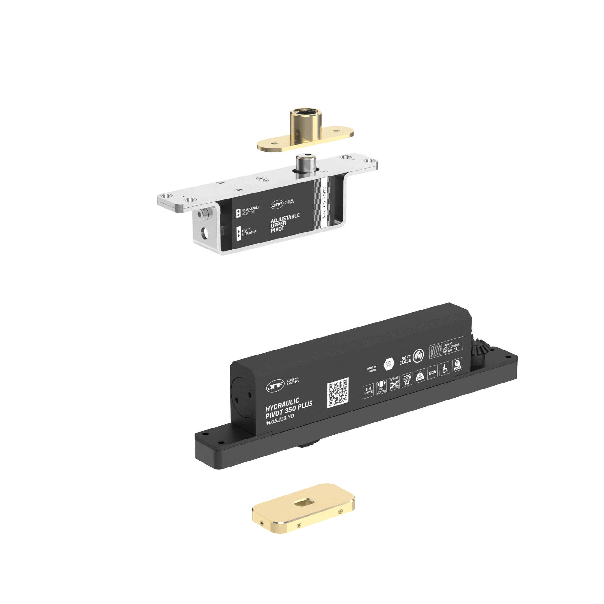 Pivot hidráulico IN.05.215.HO.TG PVD Titanium Gold