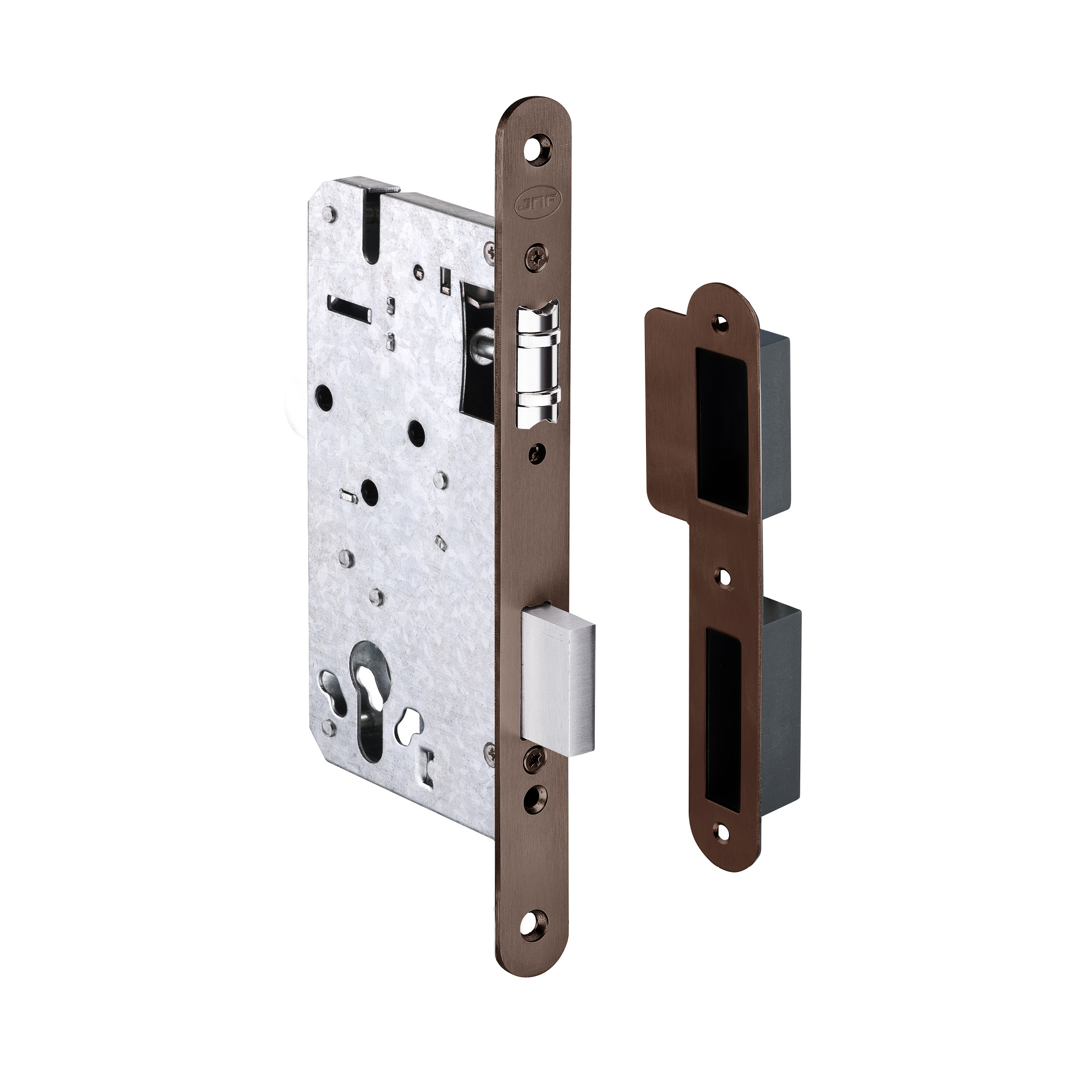 Fechadura de embutir IN.20.894.R.TCH PVD Titanium Chocolate