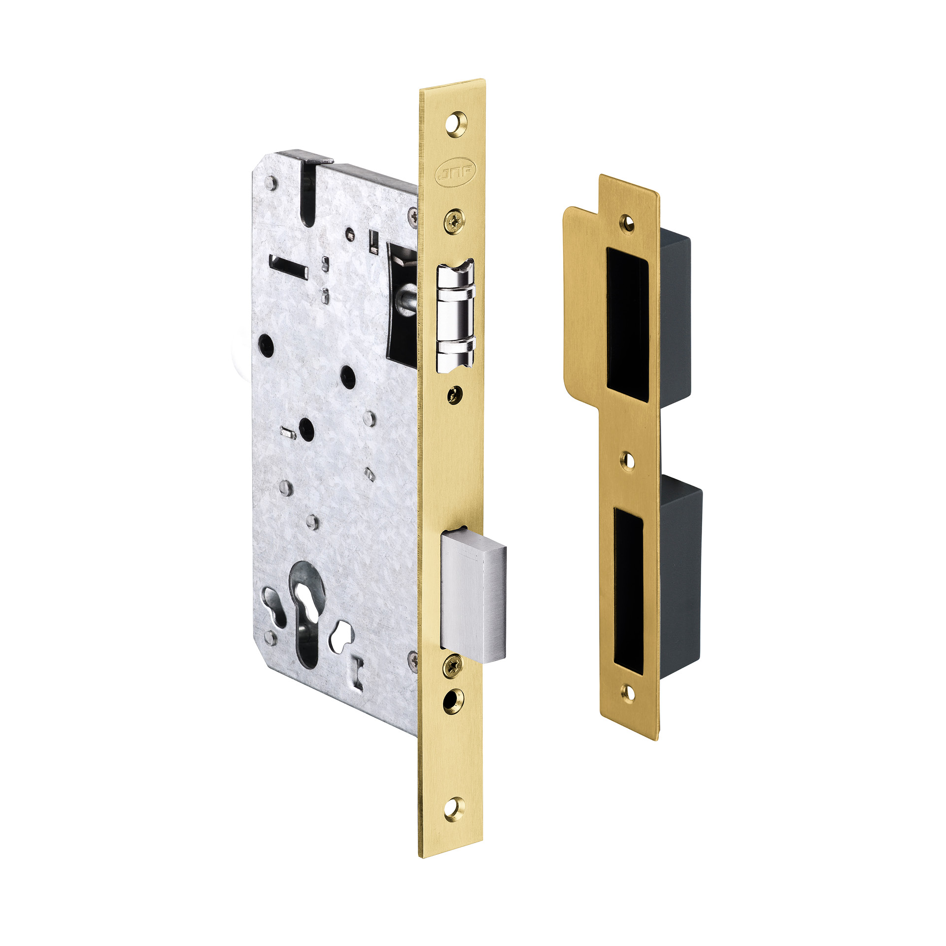 Fechadura de embutir IN.20.894.TG PVD Titanium Gold