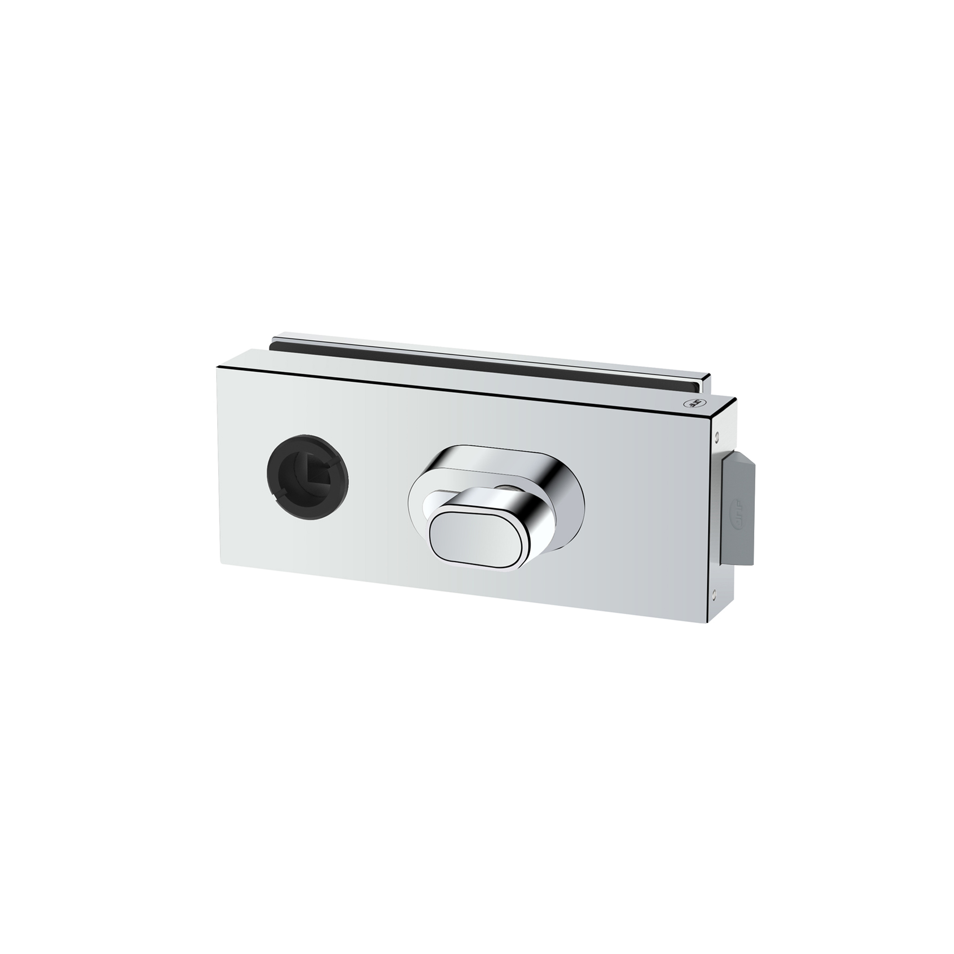 Fechadura para vidro IN.20.361.P Polido