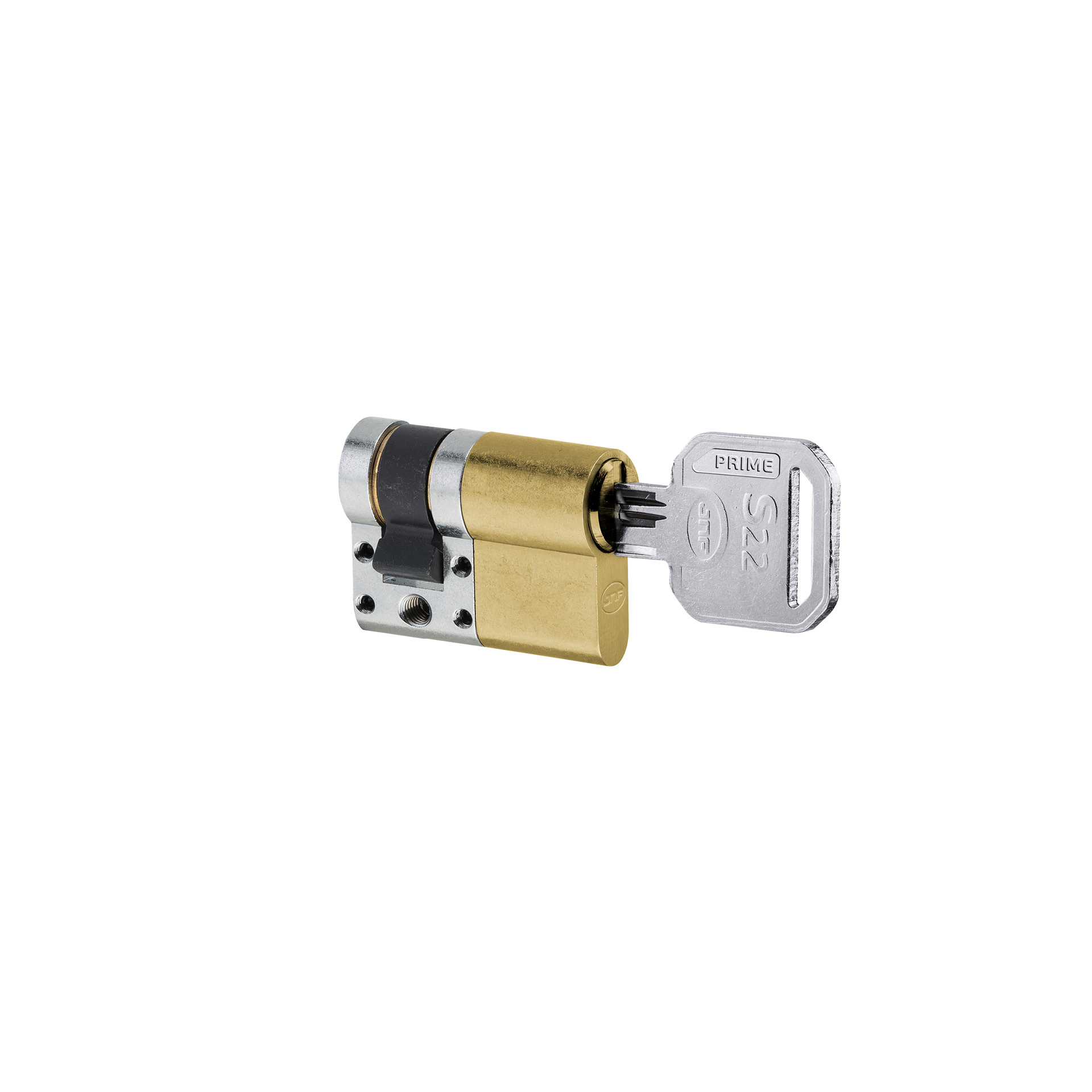 Cilindro de segurança IN.19.S22.P.10.30.TG PVD Titanium Gold