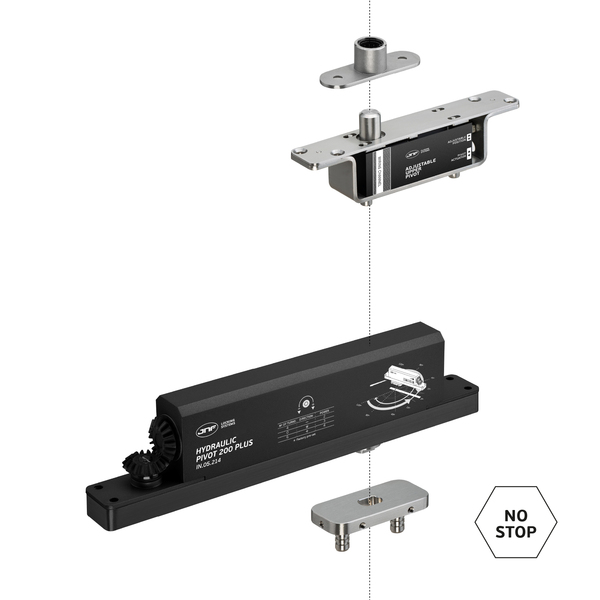 Hydraulic pivoting system