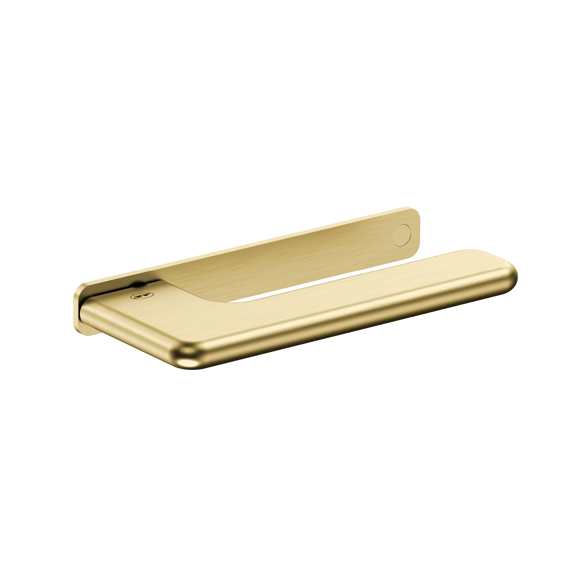 Puxador de porta com placa IN.00.532.45.TG PVD Titanium Gold