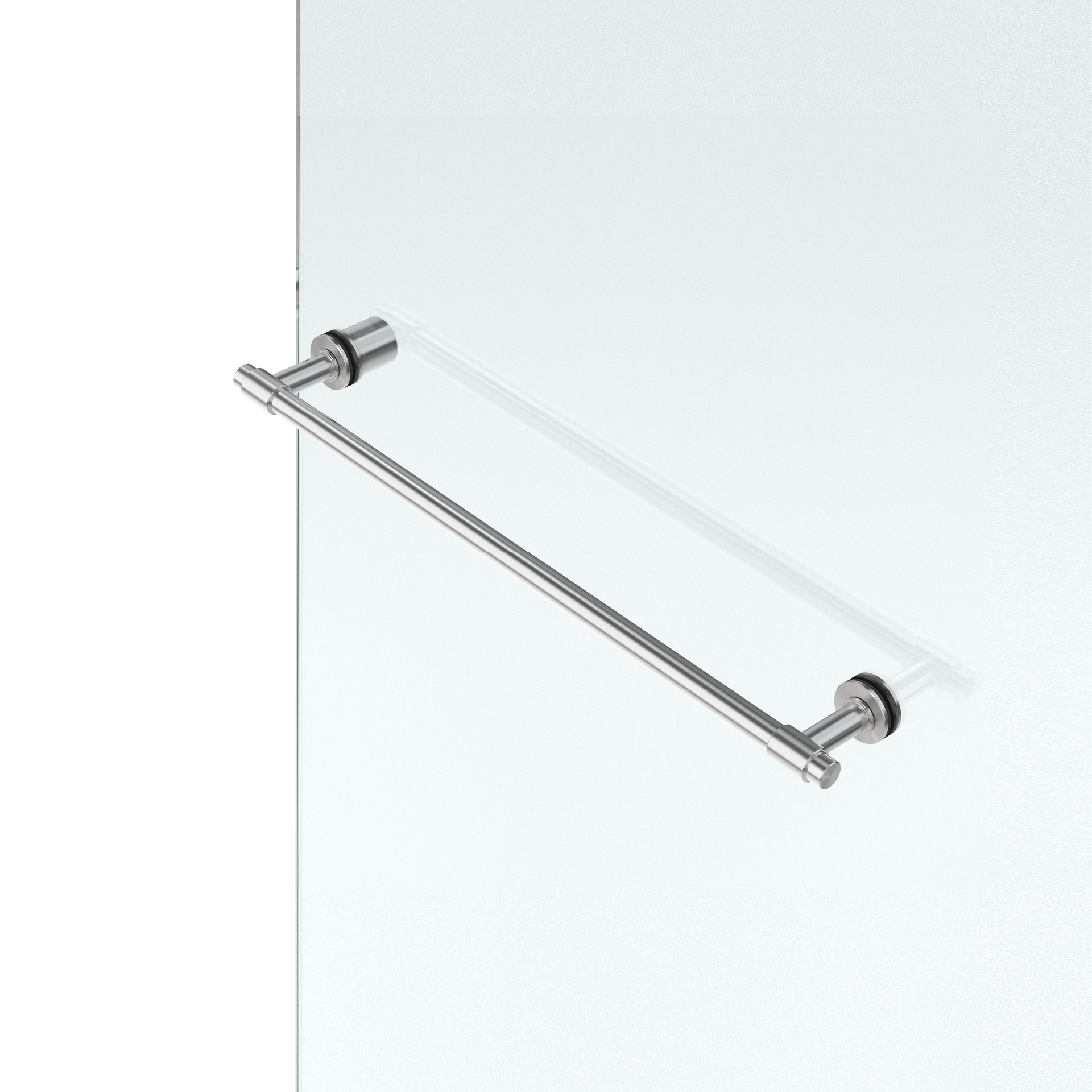 Toalheiros para portas de vidro IN.53.200.425.TVK Satinado