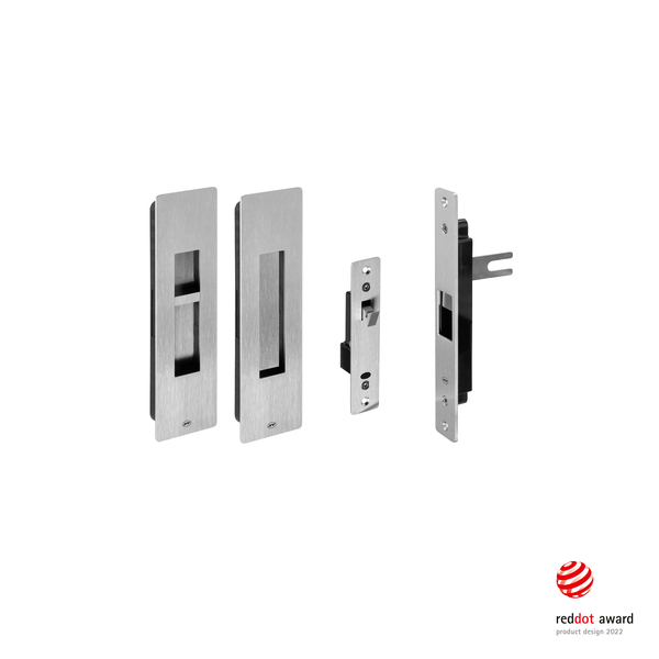 Magnetic sliding door lock