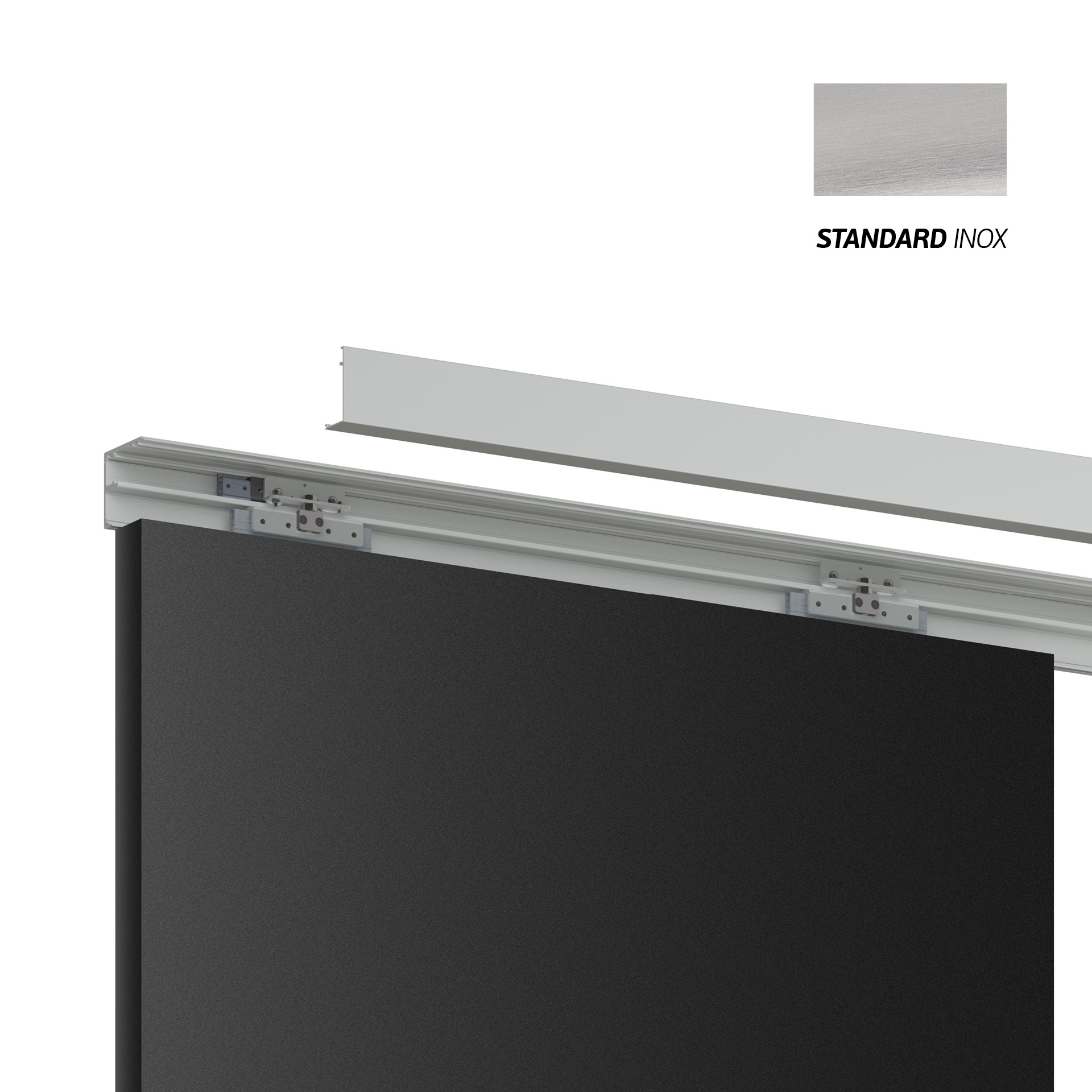 Sistema manual para portas de correr IN.15.750.2000 Standard Inox