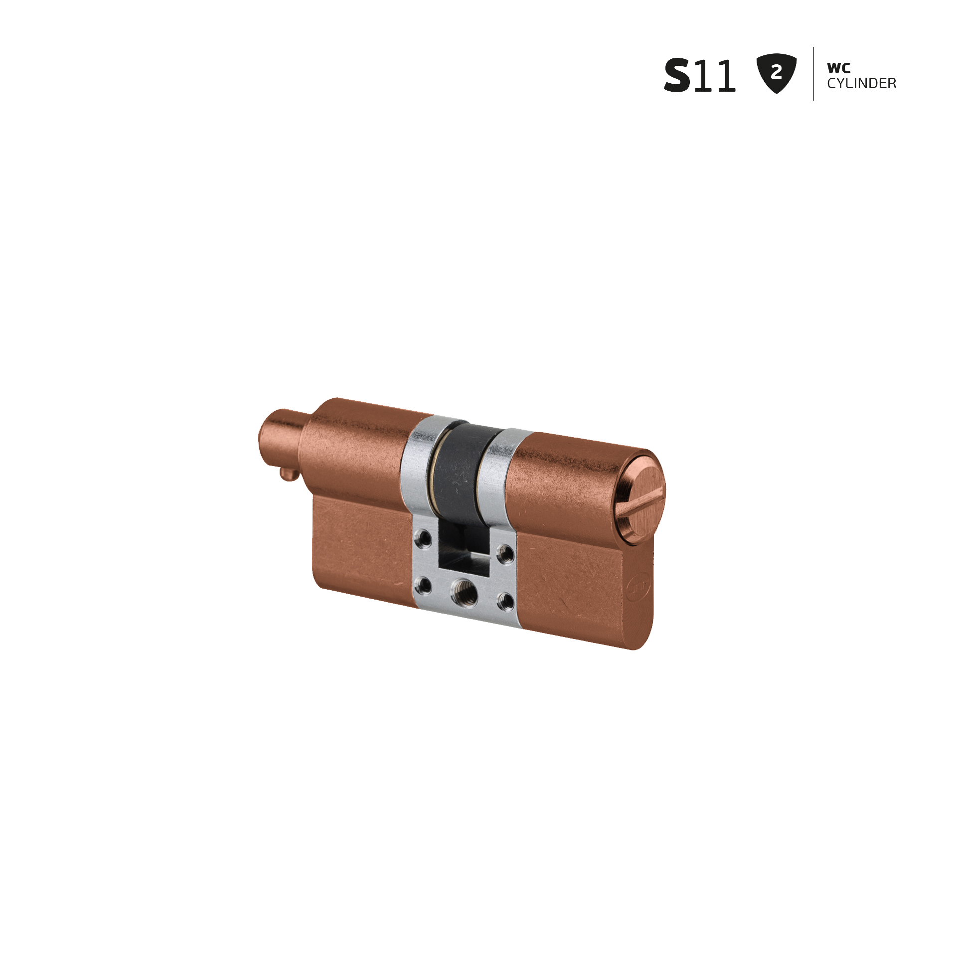 Cilindro de WC IN.19.S11.F.30.60.SB.TCO PVD Titanium Copper