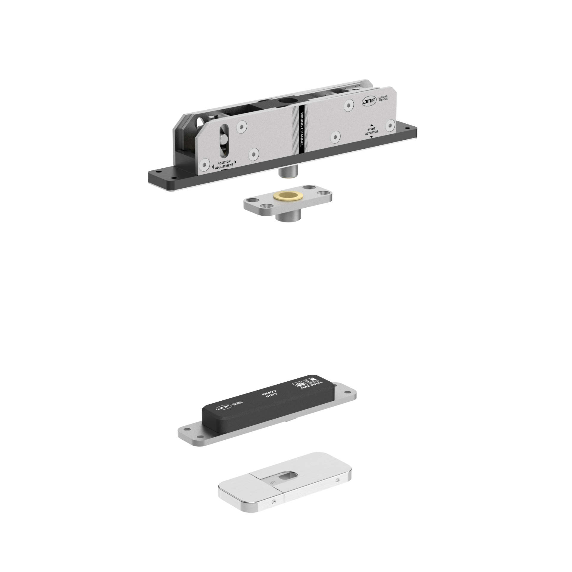 Sistema pivotante mecânico IN.05.502.BH3.UP3 Satinado