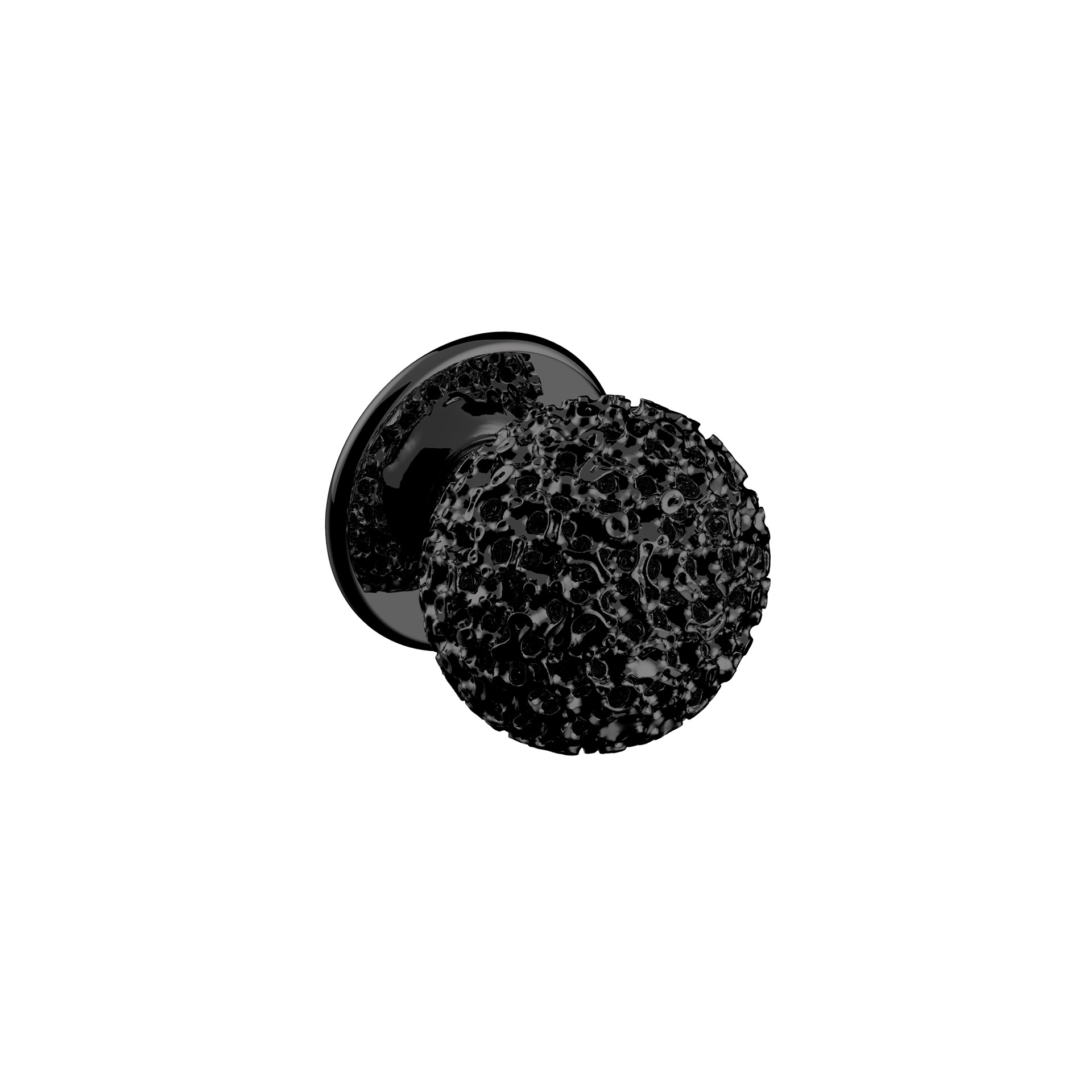 Puxador de porta rotativo SY.00.003.MB Mirror Black