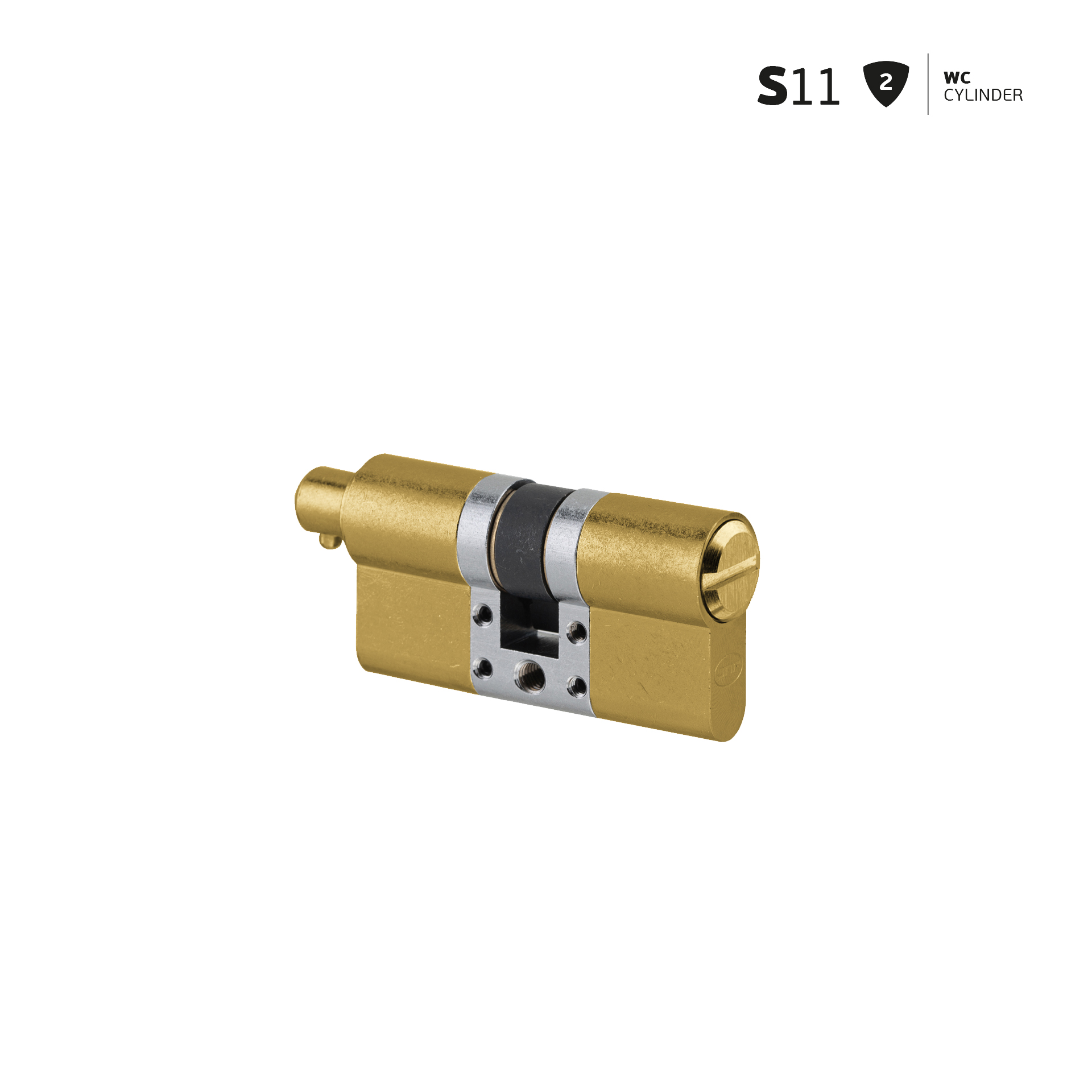 Cilindro de WC IN.19.S11.F.45.50.SB.TG PVD Titanium Gold