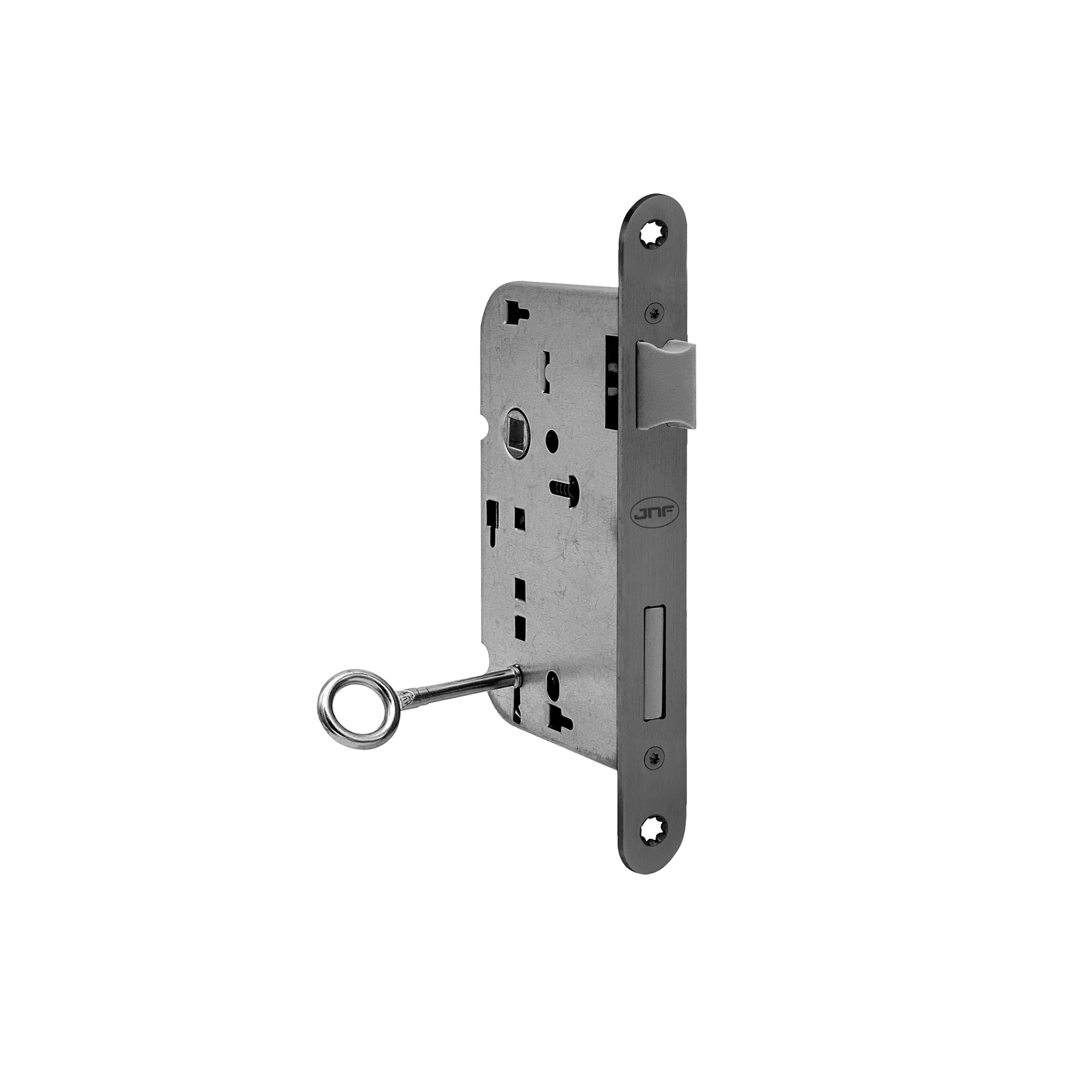 Fechadura de embutir IN.20.725.R.BA Black Anthracite