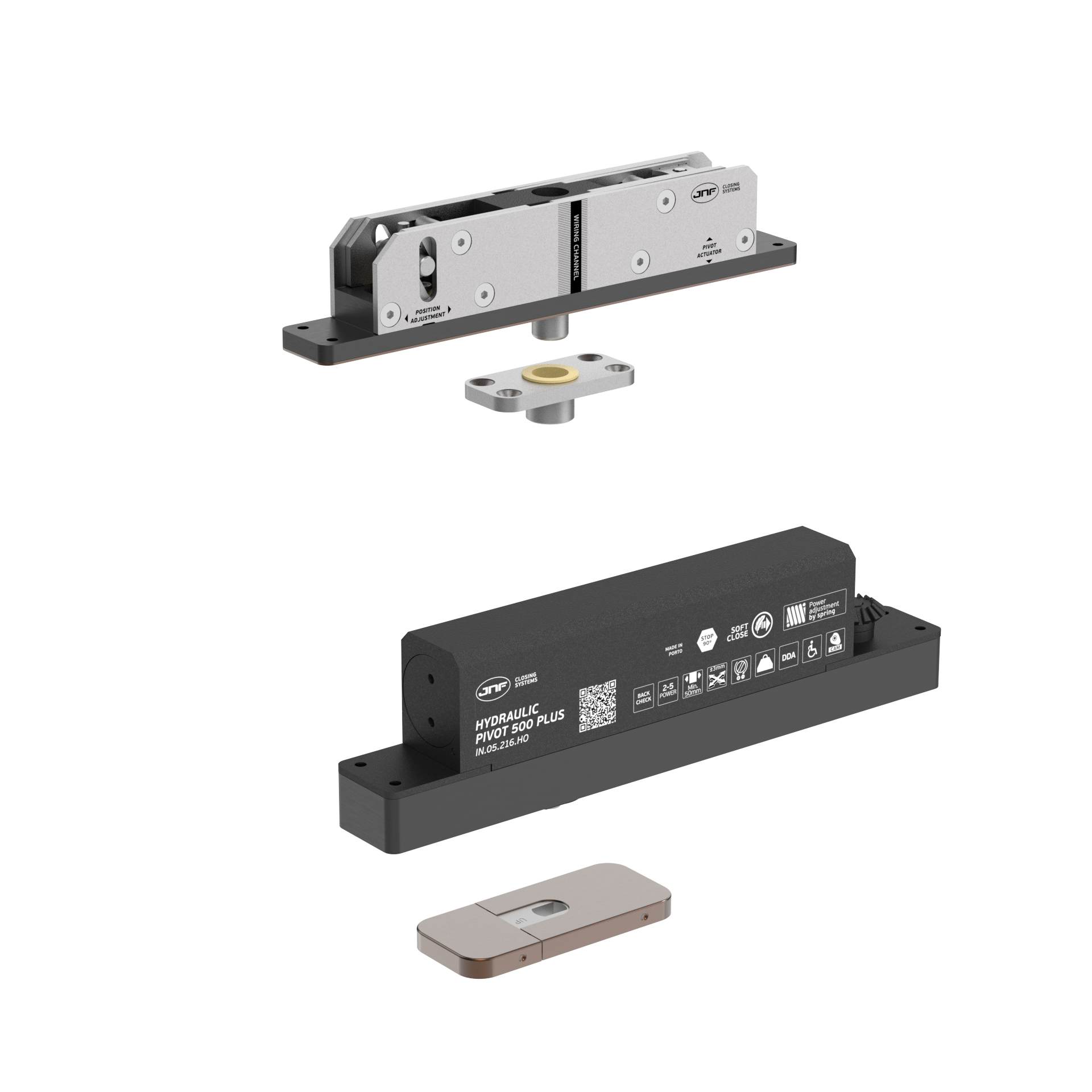 Pivot hidráulico IN.05.216.HO.BH3.UP3.TCH PVD Titanium Chocolate