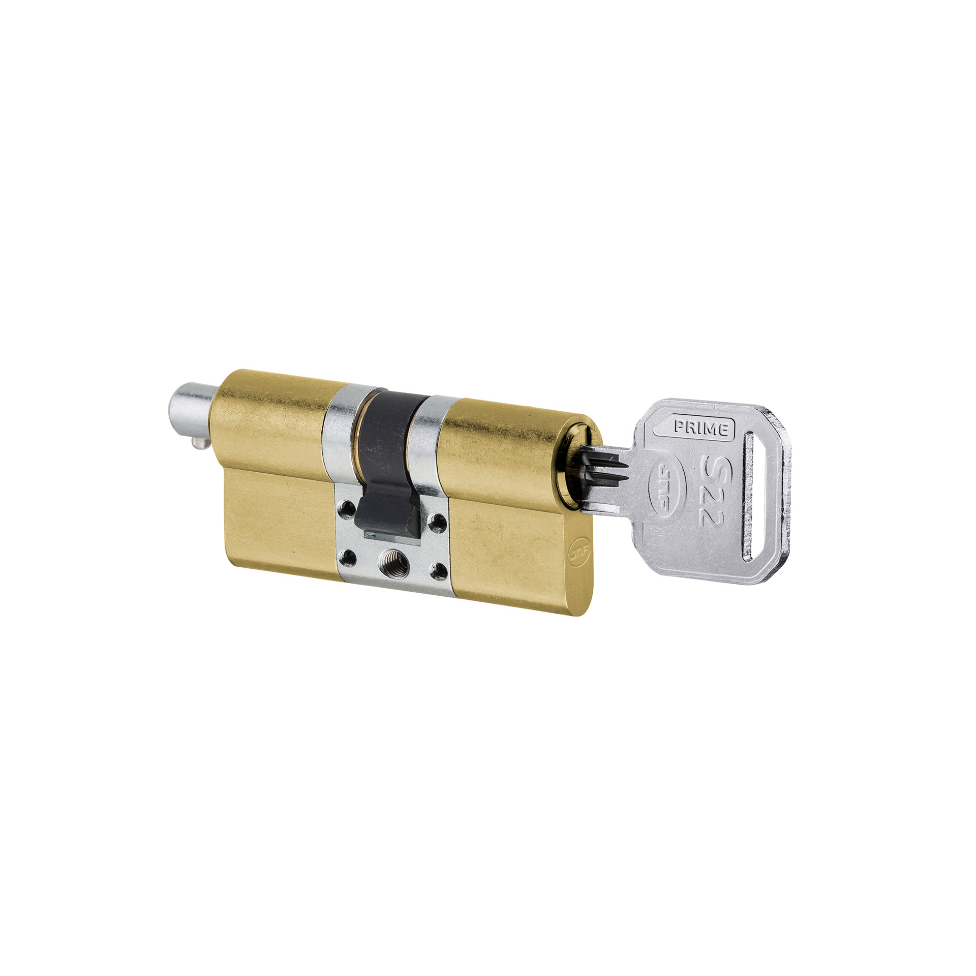 Cilindro de segurança IN.19.S22.P.30.45.SB.TG PVD Titanium Gold