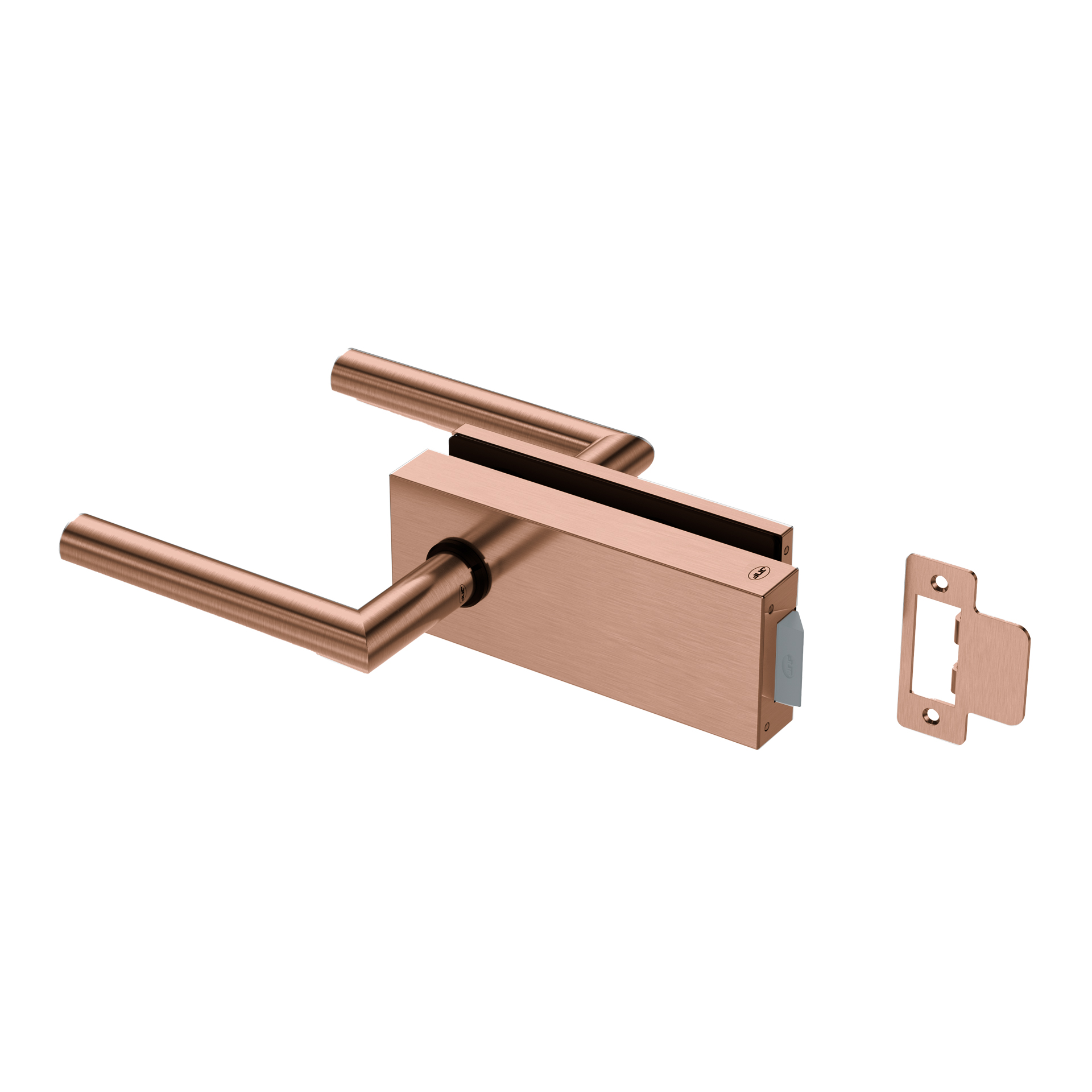 Fechadura para vidro IN.20.362.K.TCO PVD Titanium Copper