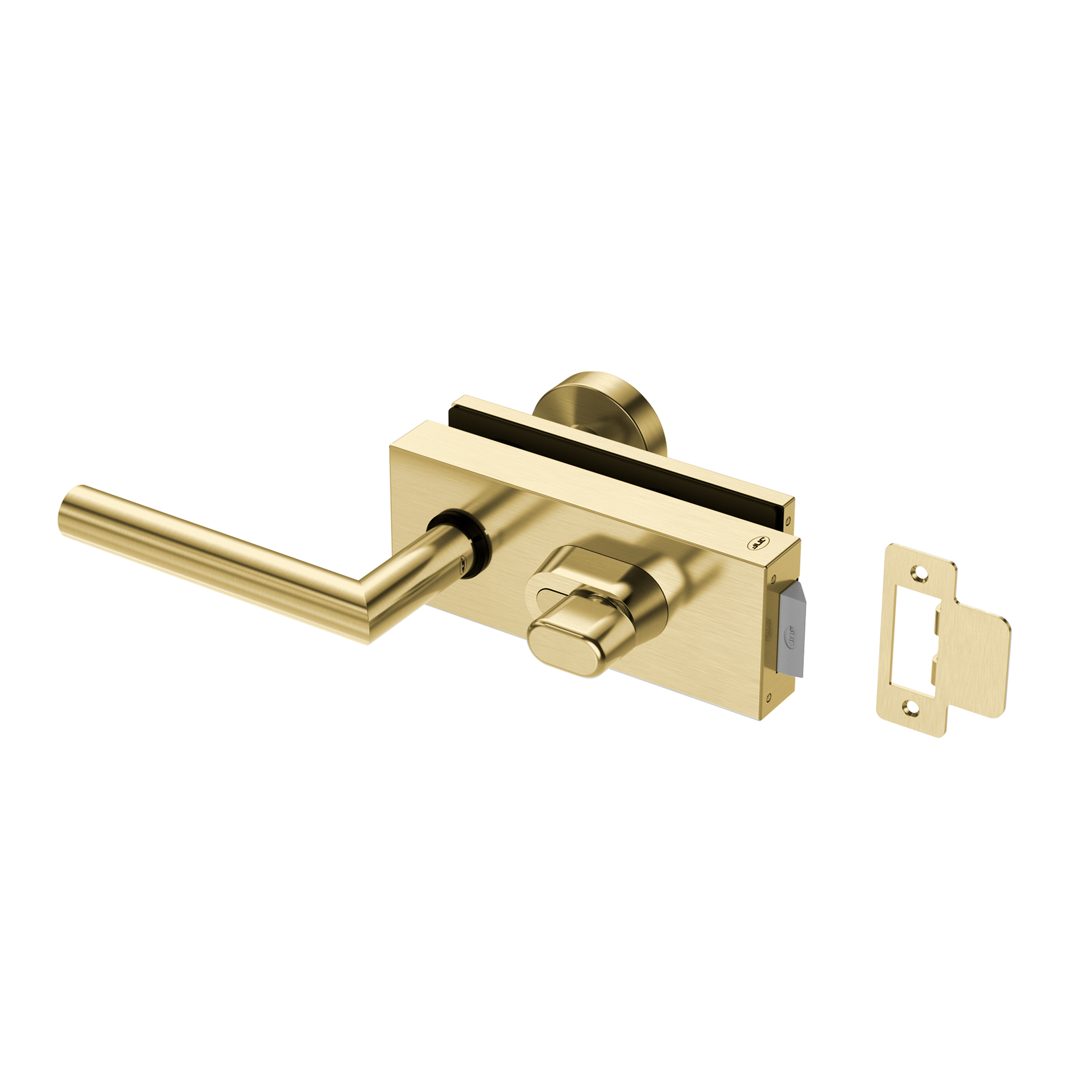 Fechadura para vidro IN.20.367.KF.TG PVD Titanium Gold