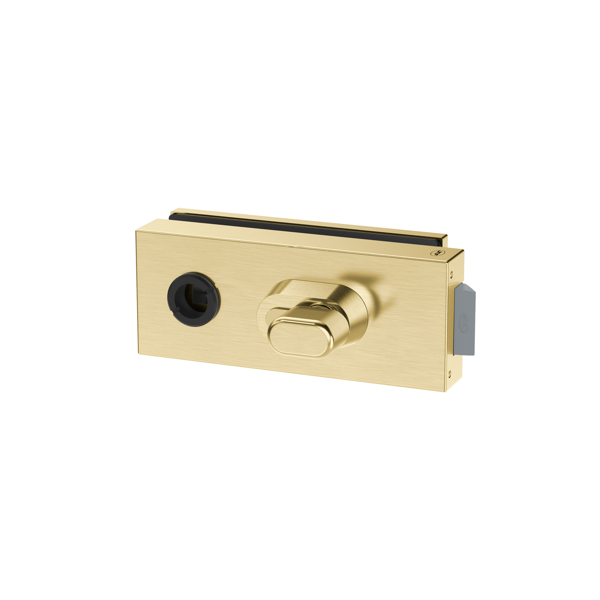 Fechadura para vidro IN.20.361.TG PVD Titanium Gold