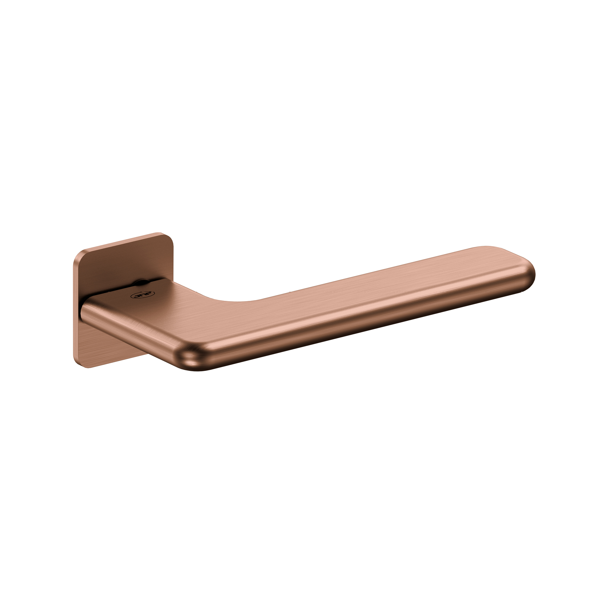 Puxador de porta com placa IN.00.532.Q.55. PVD Titanium Copper