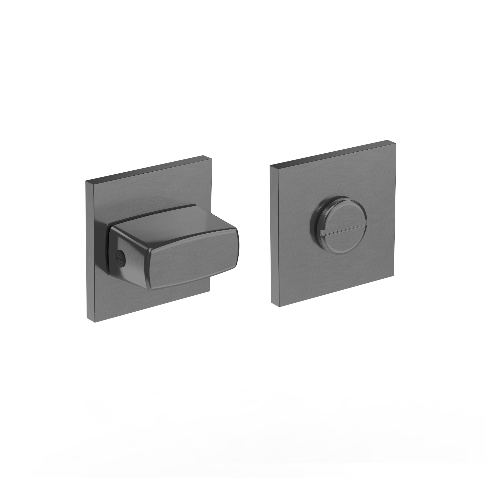 Fecho de wc IN.04.117.TB PVD Titanium Black