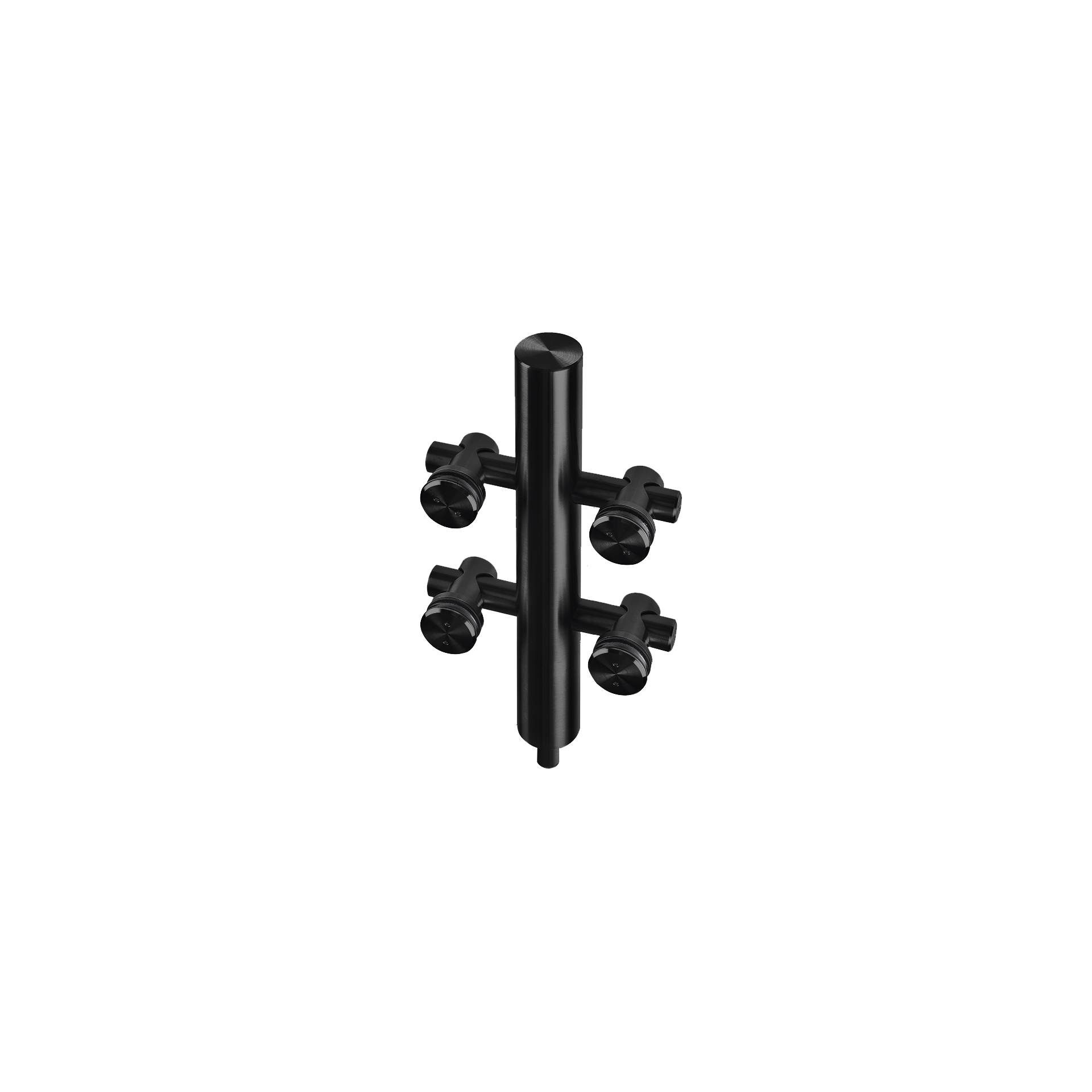 Pivot para painel de vidro IN.81.352.TB PVD Titanium Black