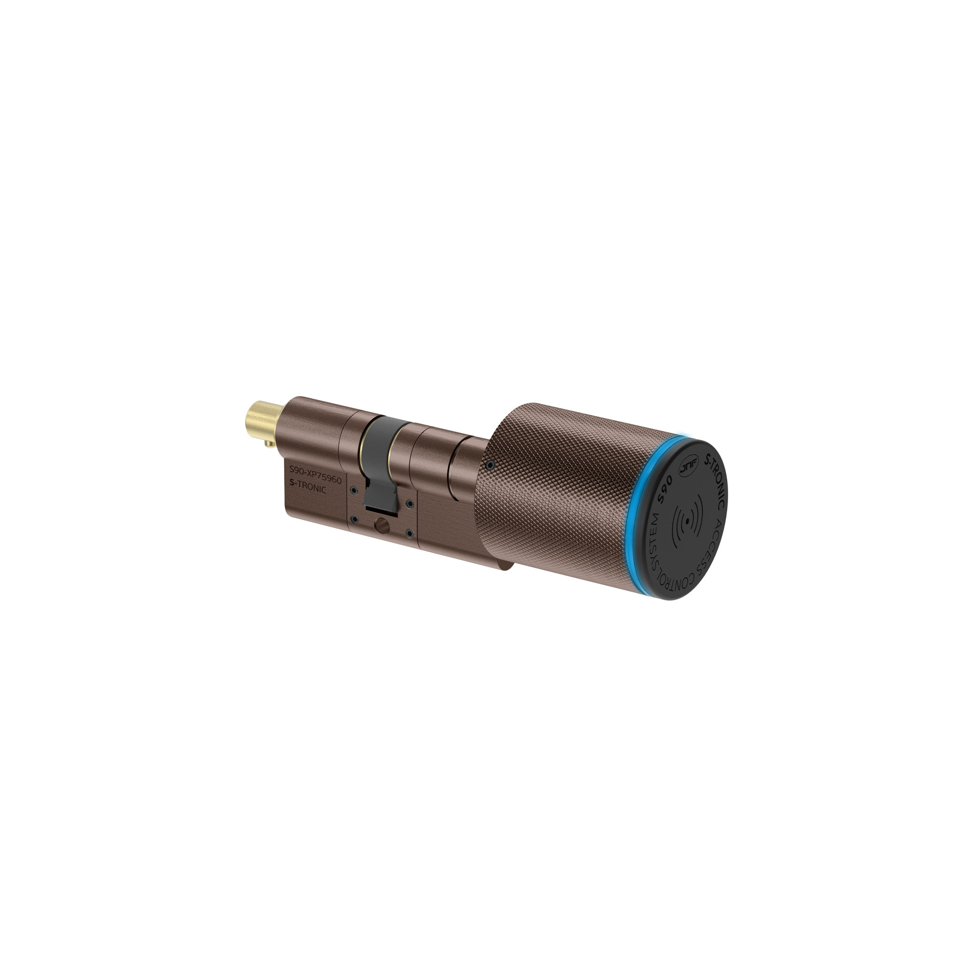 Cilindro eletrónico IN.19.S90.35.60.SB.TCH PVD Titanium Chocolate
