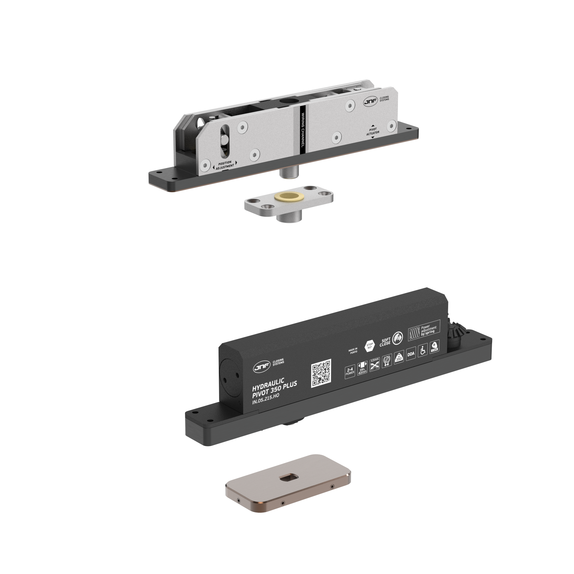 Pivot hidráulico IN.05.215.HO.BH2.UP3.TCH PVD Titanium Chocolate