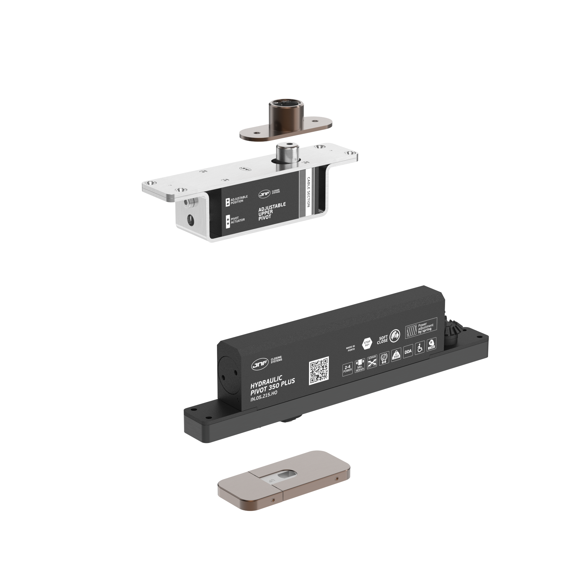 Pivot hidráulico IN.05.215.HO.BH3.UP2.TCH PVD Titanium Chocolate