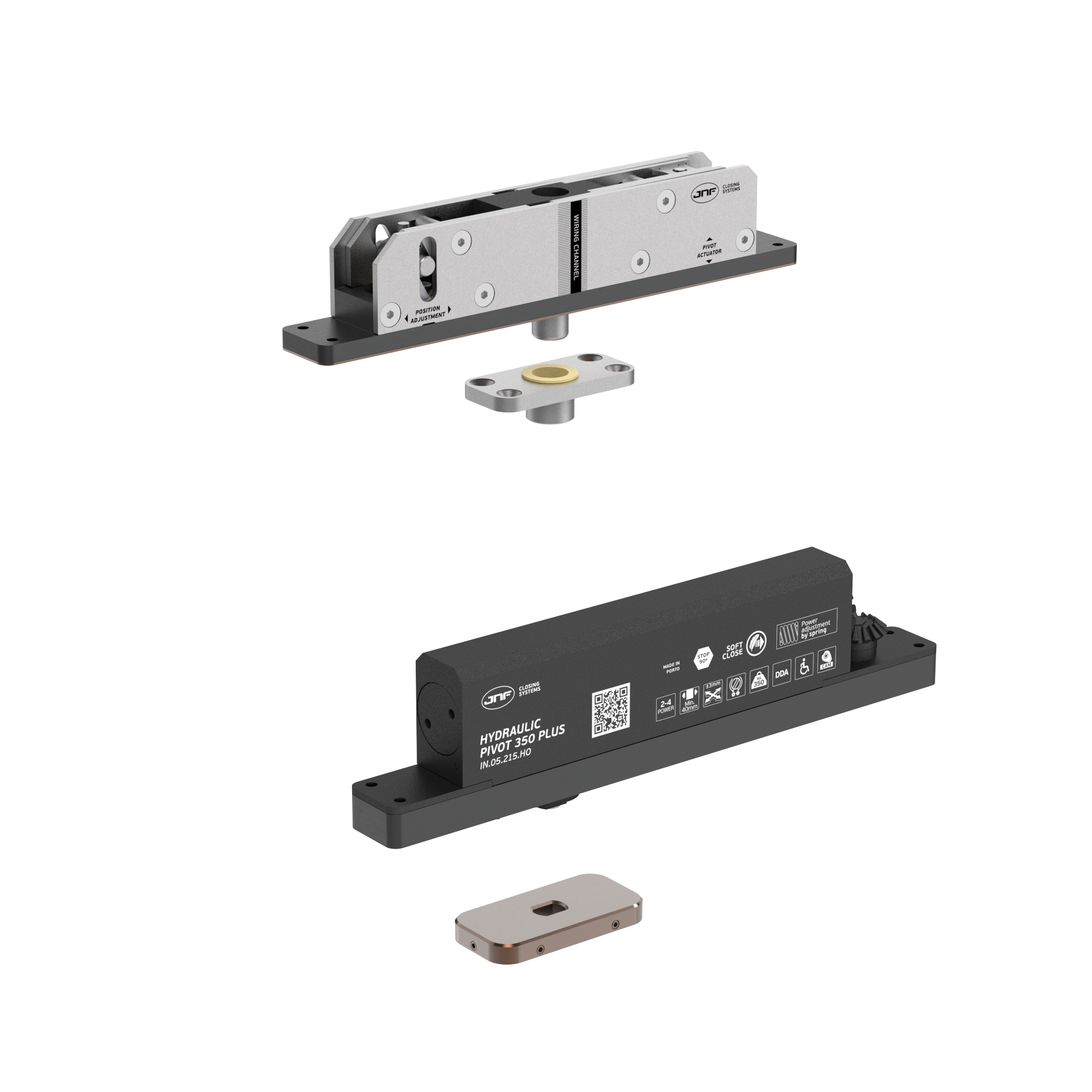 Pivot hidráulico IN.05.215.HO.BH1.UP3.TCH PVD Titanium Chocolate