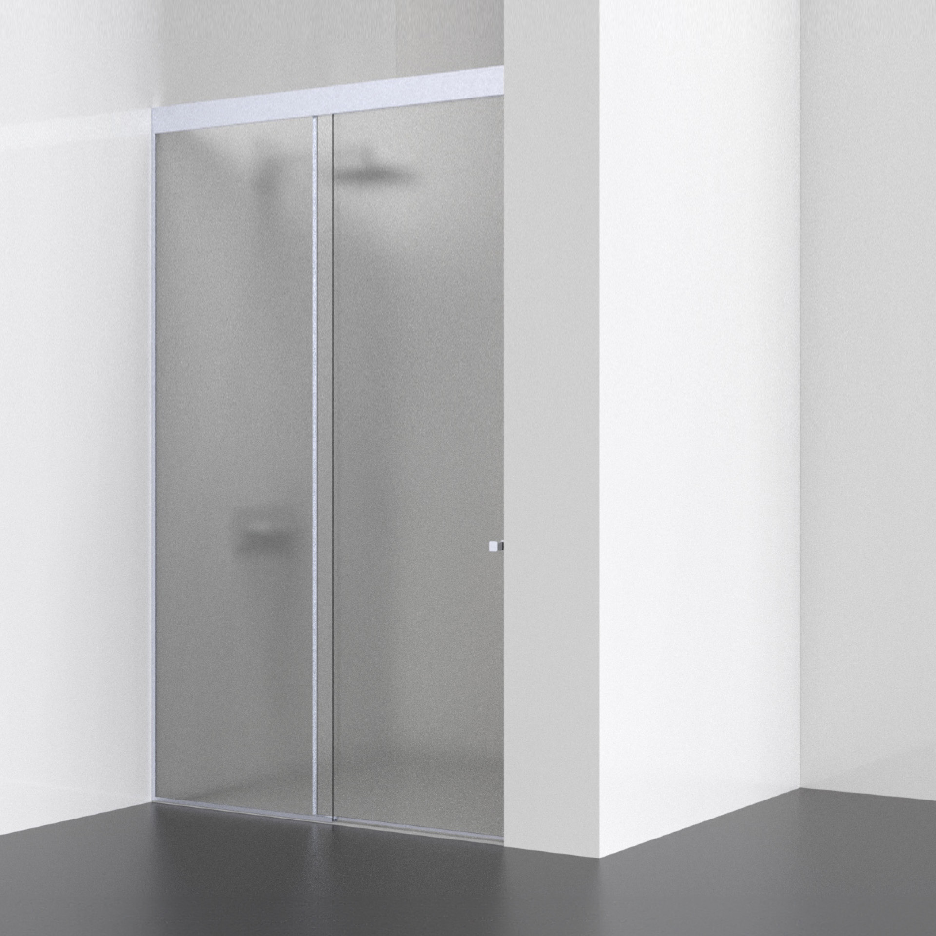 Cabine de chuveiro IN.15.364.L Cinzento RAL 9006