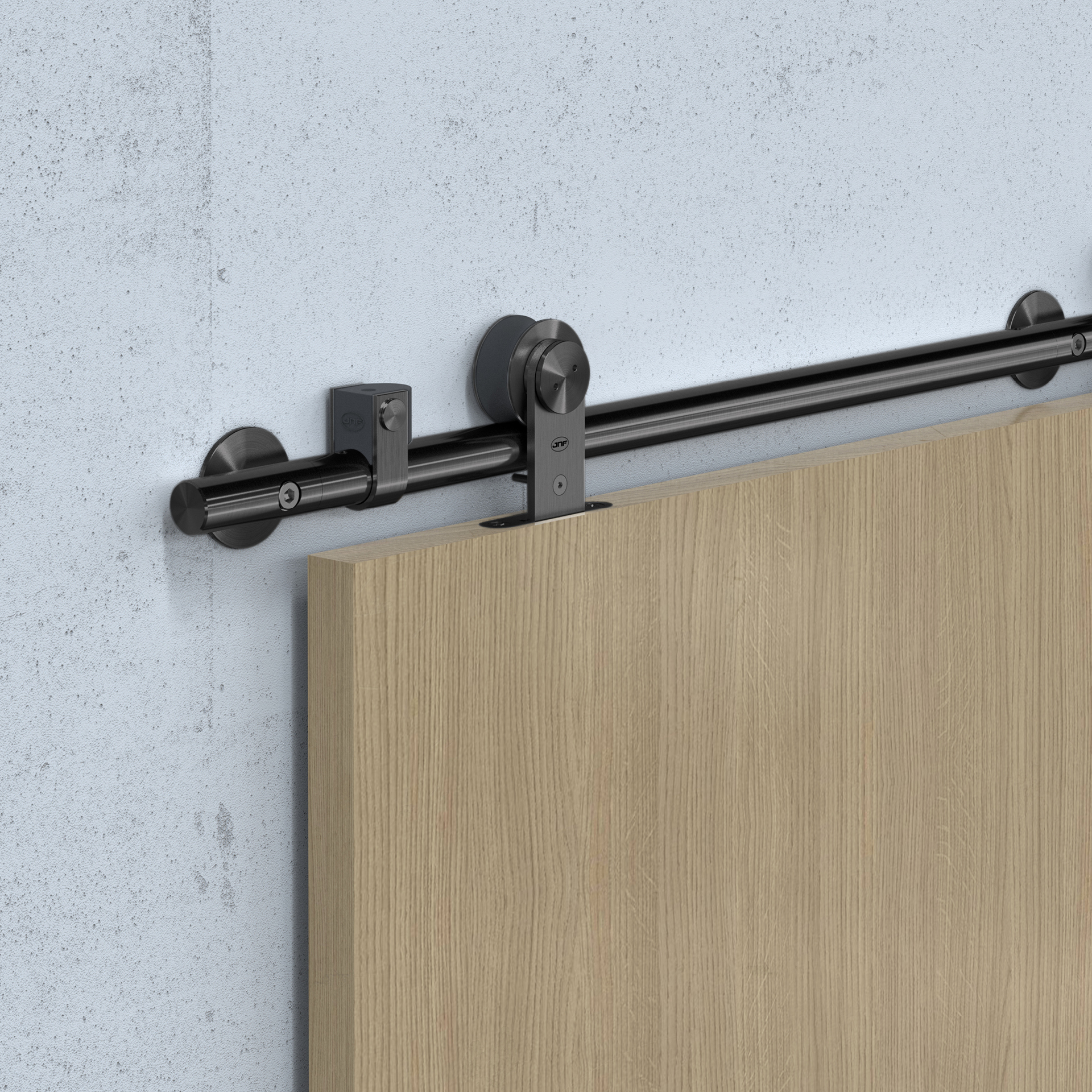 Sistema de portas de correr IN.15.022.TB PVD Titanium Black