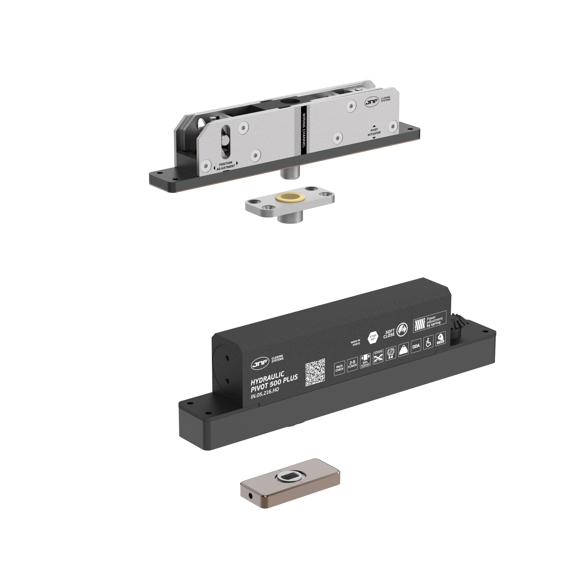 Pivot hidráulico IN.05.216.HO.BH4.UP3.TCH PVD Titanium Chocolate