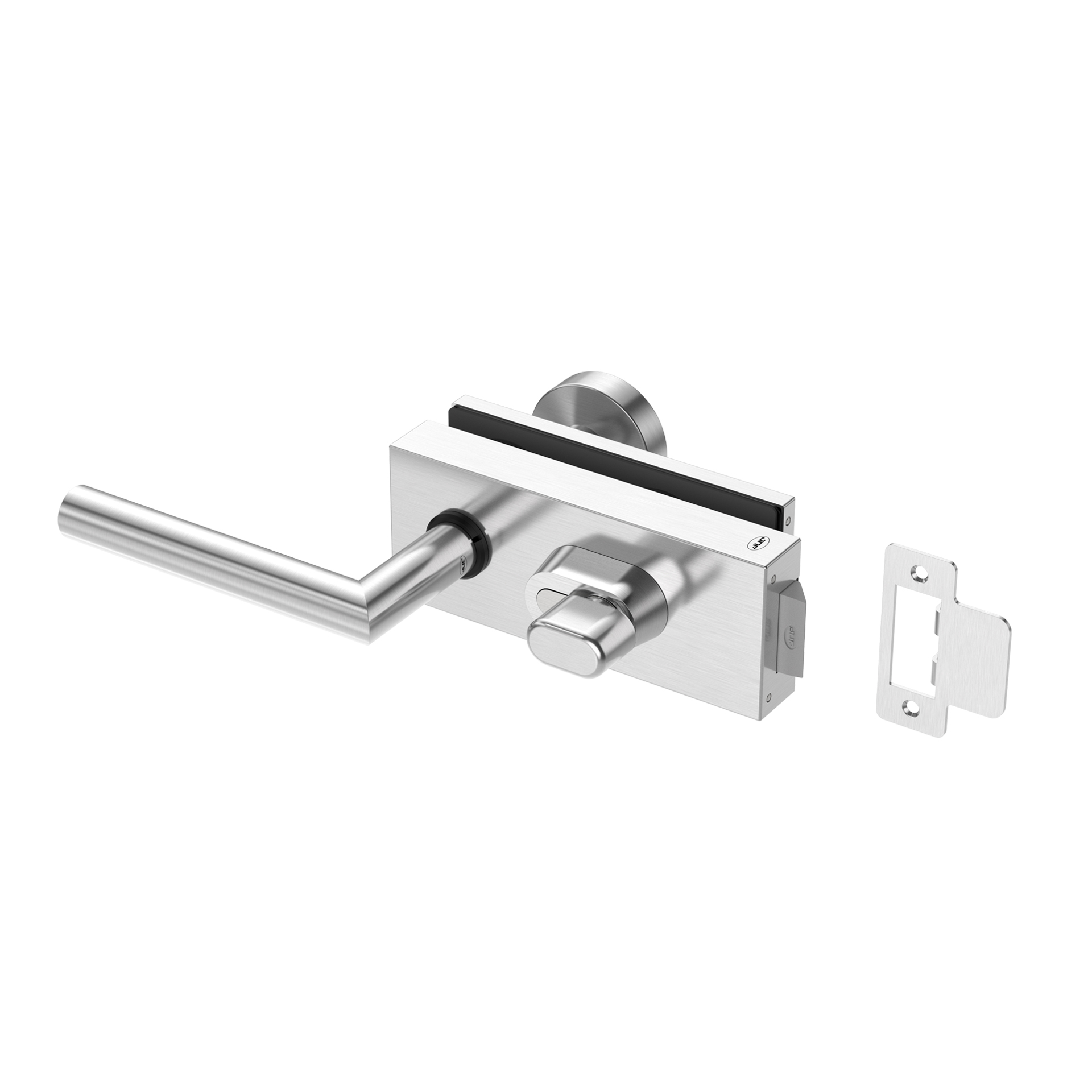 Fechadura para vidro IN.20.367.KF Satinado