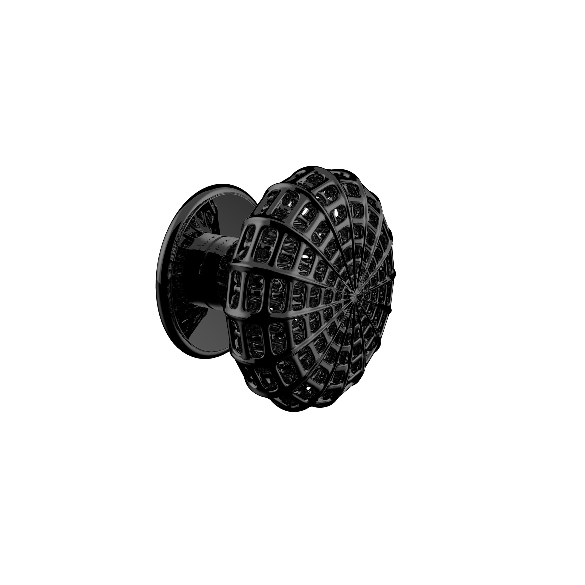 Puxador de porta fixo AR.00.006.MB Mirror Black