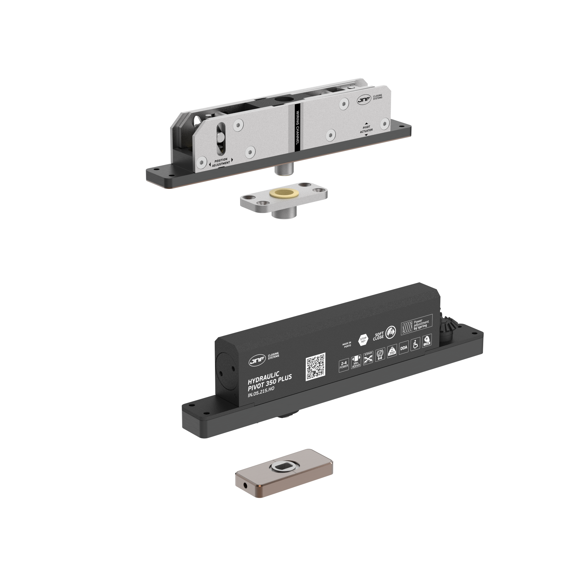 Pivot hidráulico IN.05.215.HO.BH4.UP3.TCH PVD Titanium Chocolate