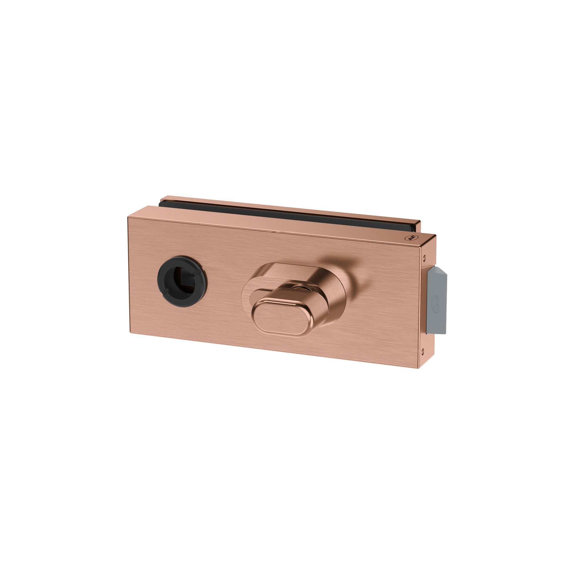 Fechadura para vidro IN.20.361.TCO PVD Titanium Copper
