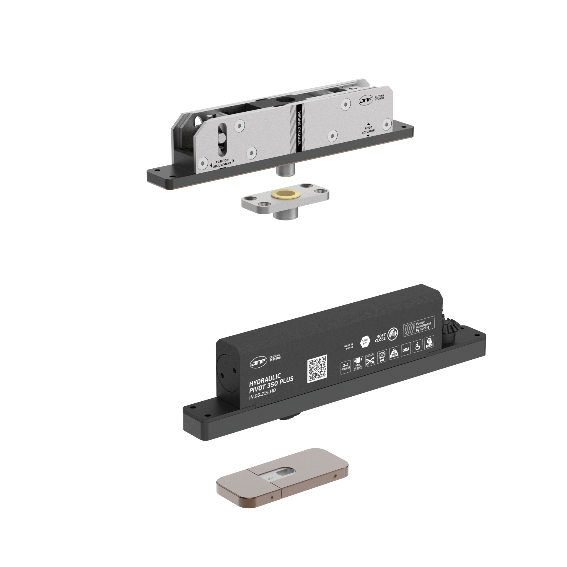 Pivot hidráulico IN.05.215.HO.BH3.UP3.TCH PVD Titanium Chocolate