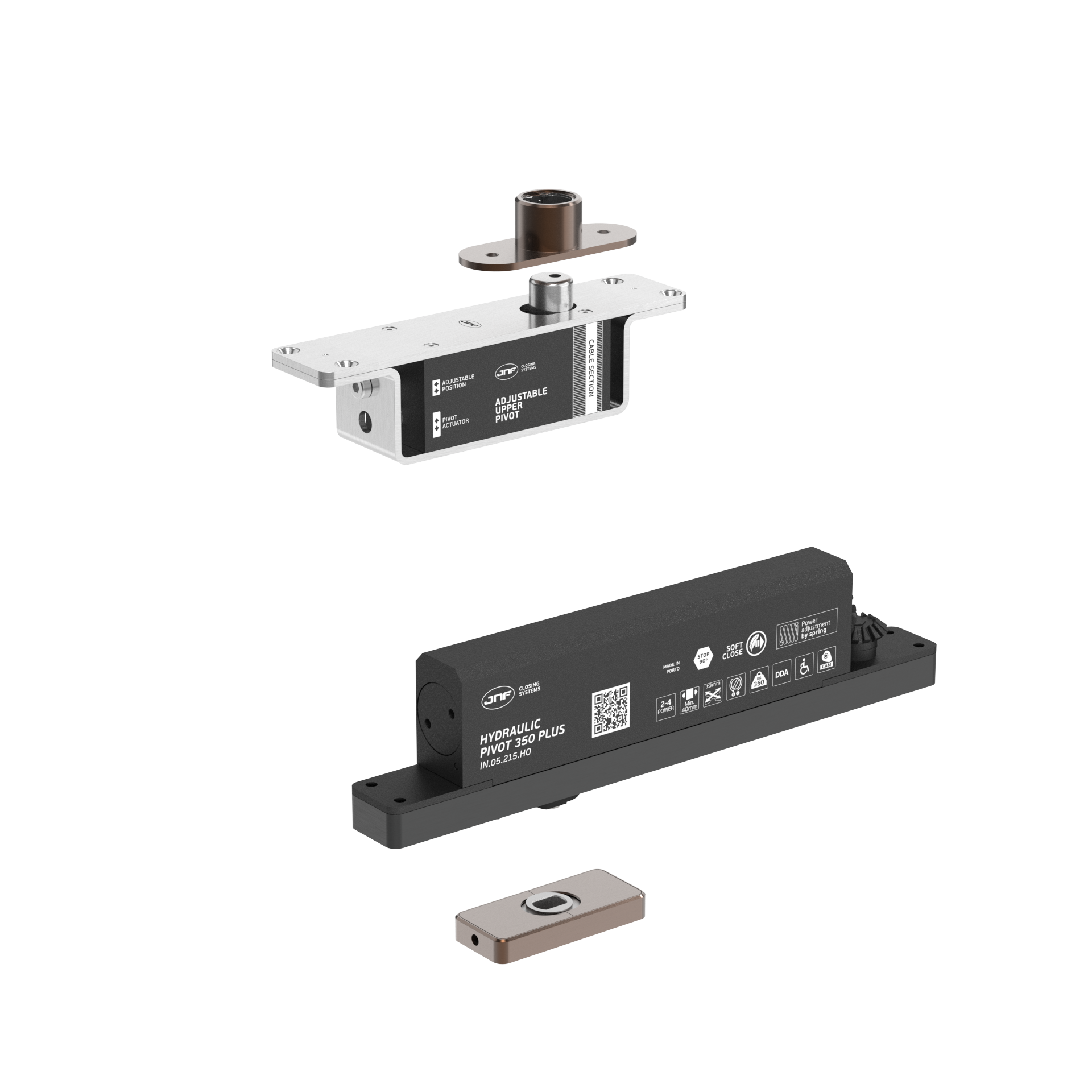 Pivot hidráulico IN.05.215.HO.BH4.UP2.TCH PVD Titanium Chocolate